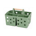 Portable Shower Caddy Organizer Basket with Handle Divided Bathroom Storage