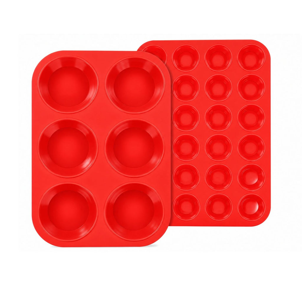 Silicone Muffin Pan Nonstick Cupcake Baking Mold