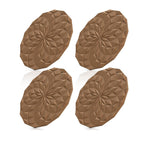 Pack of 4 Silicone Trivet Mats 7.4 Inch Heat Resistant Pot Holders