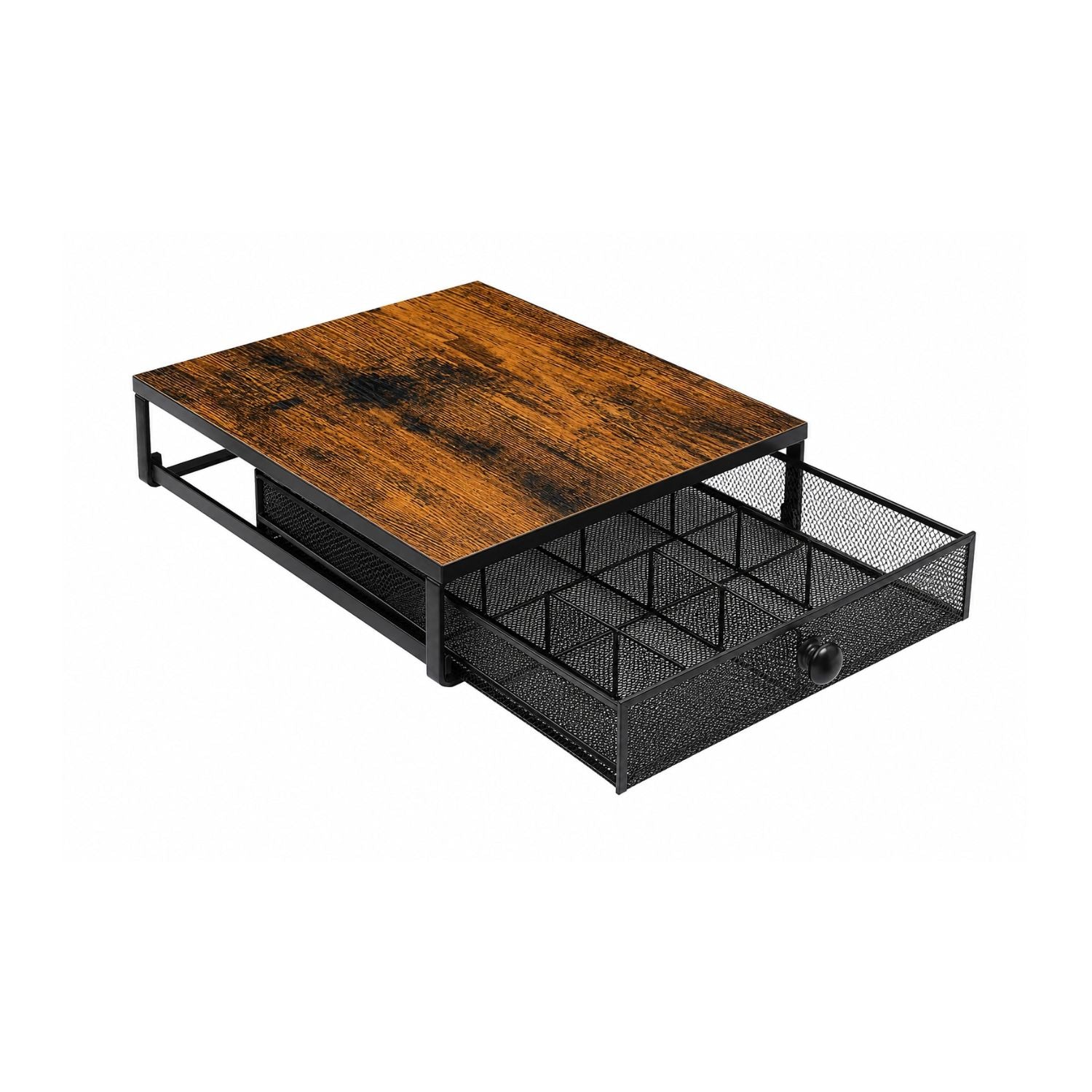 Coffee Pod Holder Drawer Organizer Sliding Capsule Storage Rack