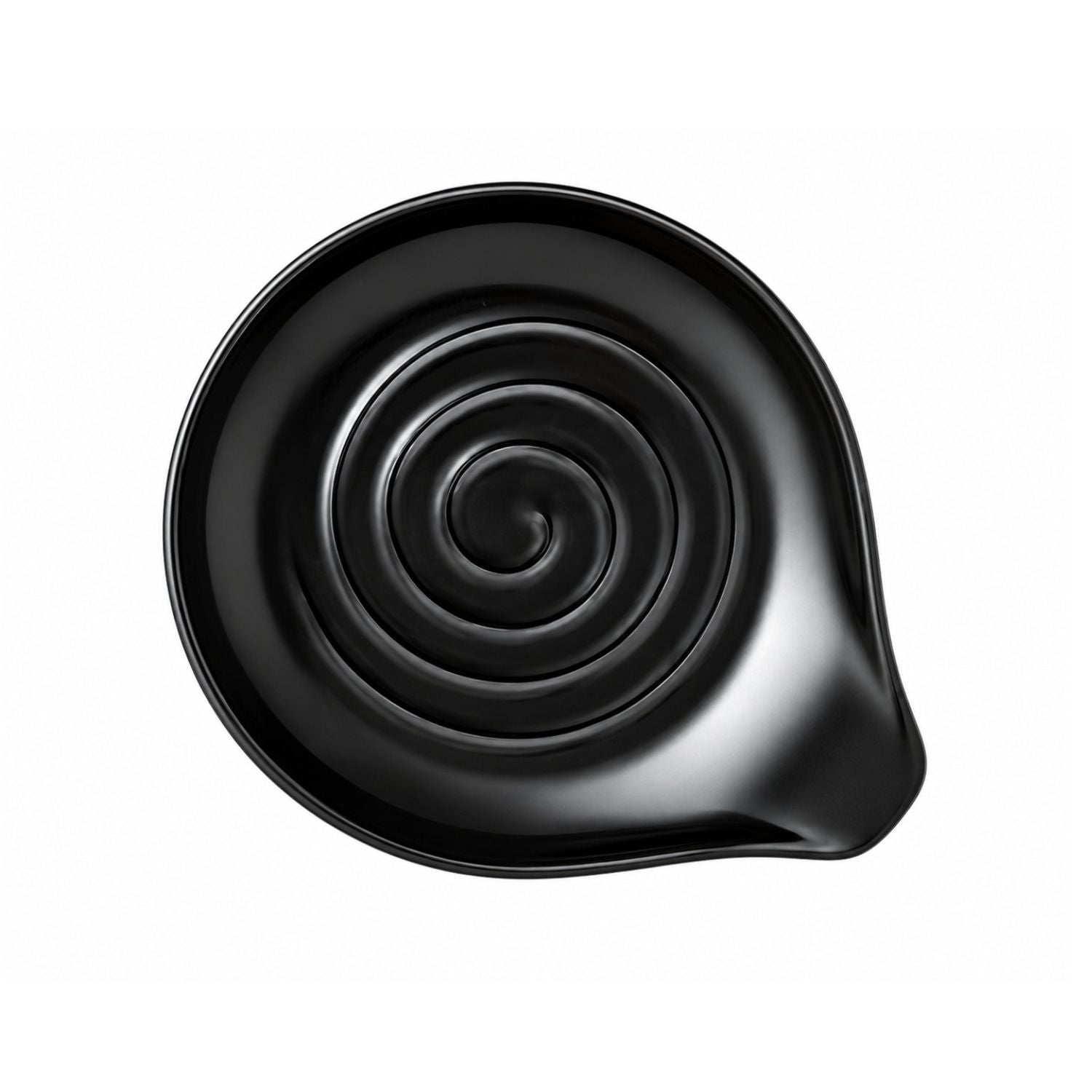 Large Ceramic Spoon Rest for Stove Top 5 Inch Heat-Resistant Utensil Holder