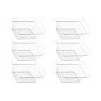 Freezer Organizer Bins Leak-Proof Stackable Deep Freezer Storage Bins