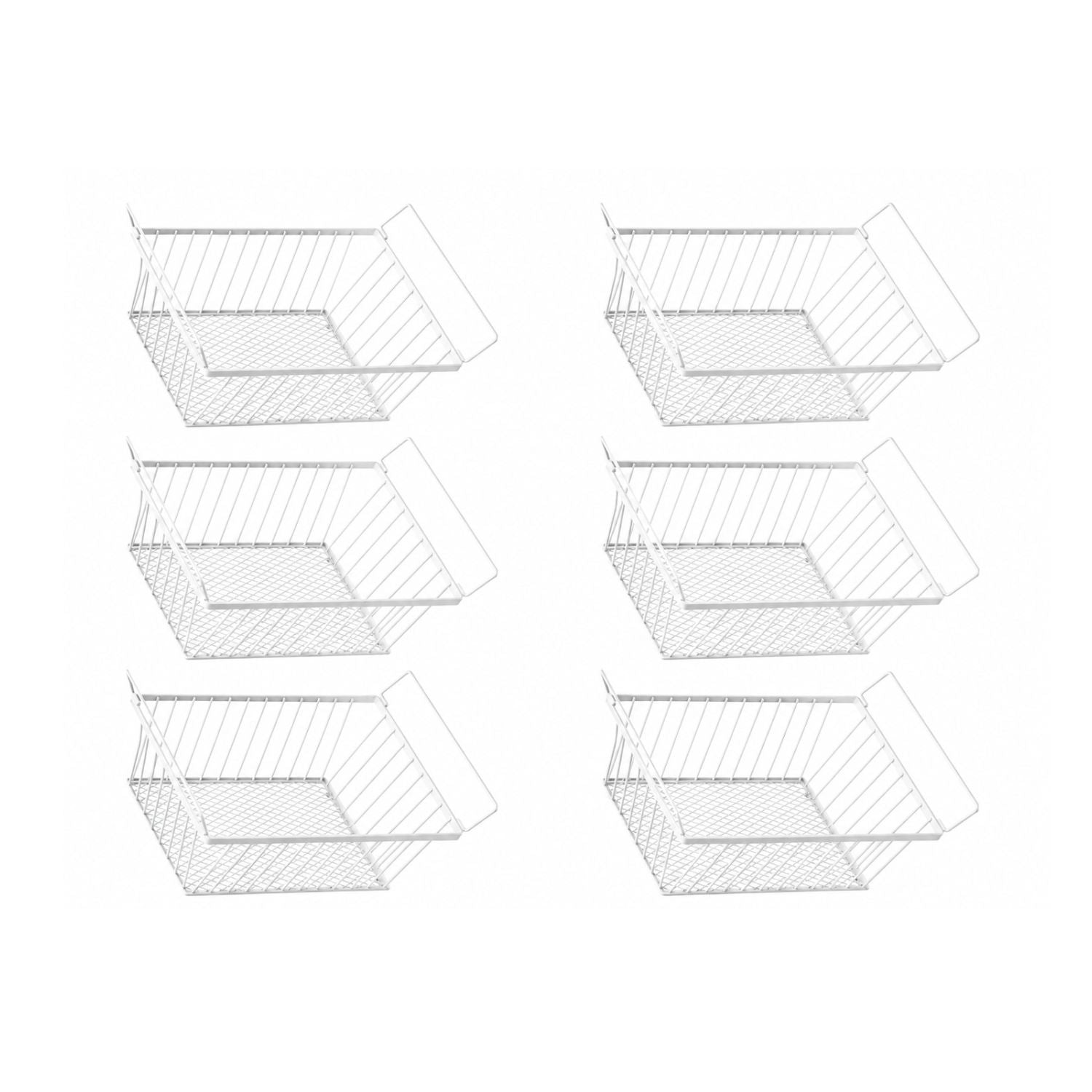Freezer Organizer Bins Leak-Proof Stackable Deep Freezer Storage Bins
