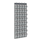 40 Pocket Over-the-Door Hanging Shoe Organizer with Non-Slip Hooks