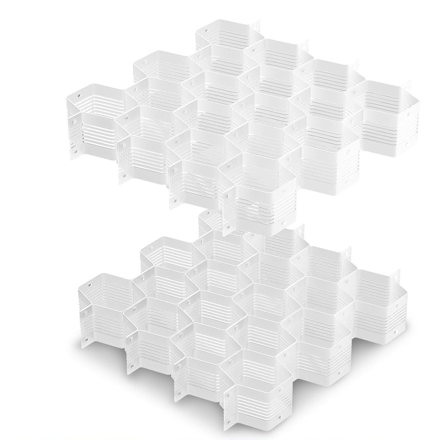 Honeycomb Drawer Organizer Adjustable Divider for Underwear Socks Belts and Scarves