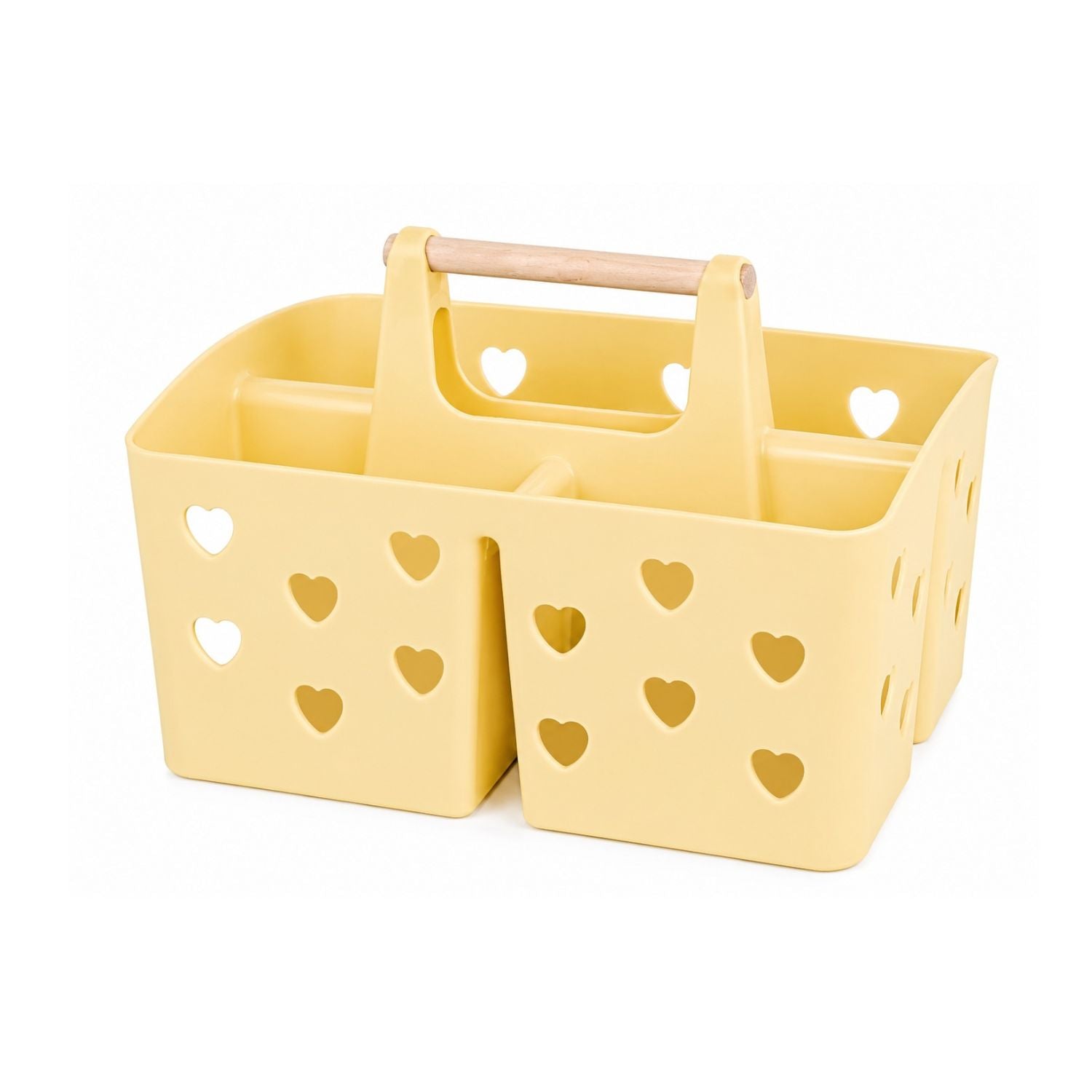 Portable Shower Caddy Organizer Basket with Handle Divided Bathroom Storage