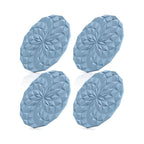 Pack of 4 Silicone Trivet Mats 7.4 Inch Heat Resistant Pot Holders