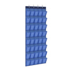 40 Pocket Over-the-Door Hanging Shoe Organizer with Non-Slip Hooks