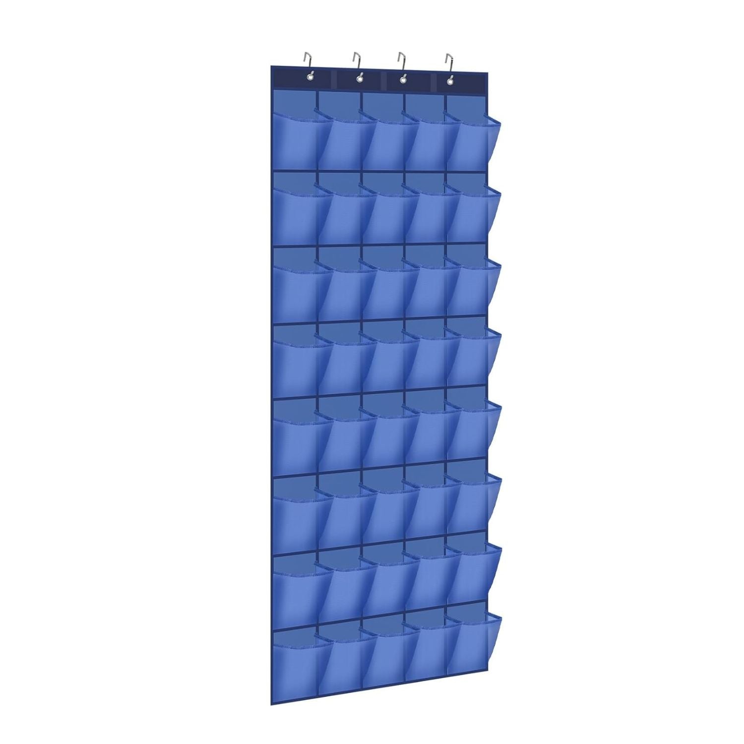 40 Pocket Over-the-Door Hanging Shoe Organizer with Non-Slip Hooks