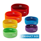 Pack of 6 Small Cotton Rope Storage Baskets Decorative Woven Organizer Bins