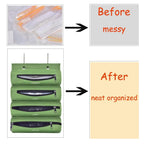 Zipper Bag Organizer for Gallon Quart Sandwich and Snack Storage Bags