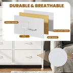 Dresser Storage Organizer with 12 Fabric Drawers Sturdy Metal Frame
