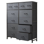 Dresser Storage Organizer with 12 Fabric Drawers Sturdy Metal Frame