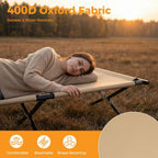 Portable Folding Camping Cot with Carry Bag Heavy Duty Bed